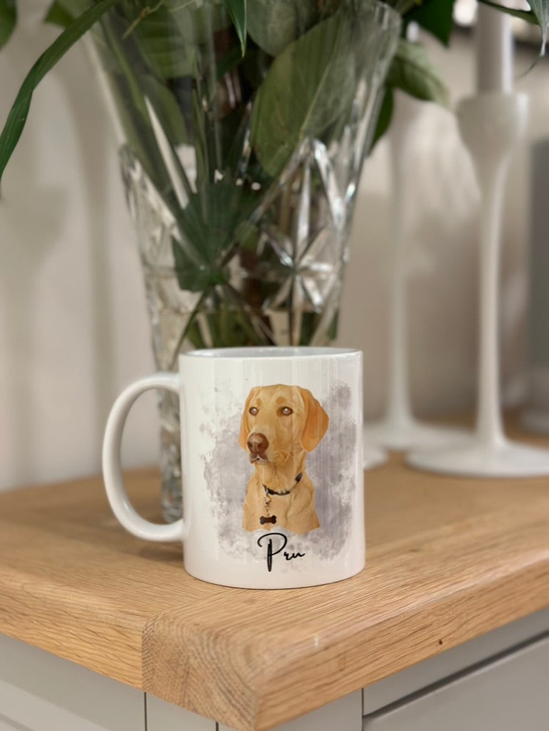 Personalised Cushion Cases & Mug Bundle - Ideal Gift for Dog Enthusiasts & Dog Lovers