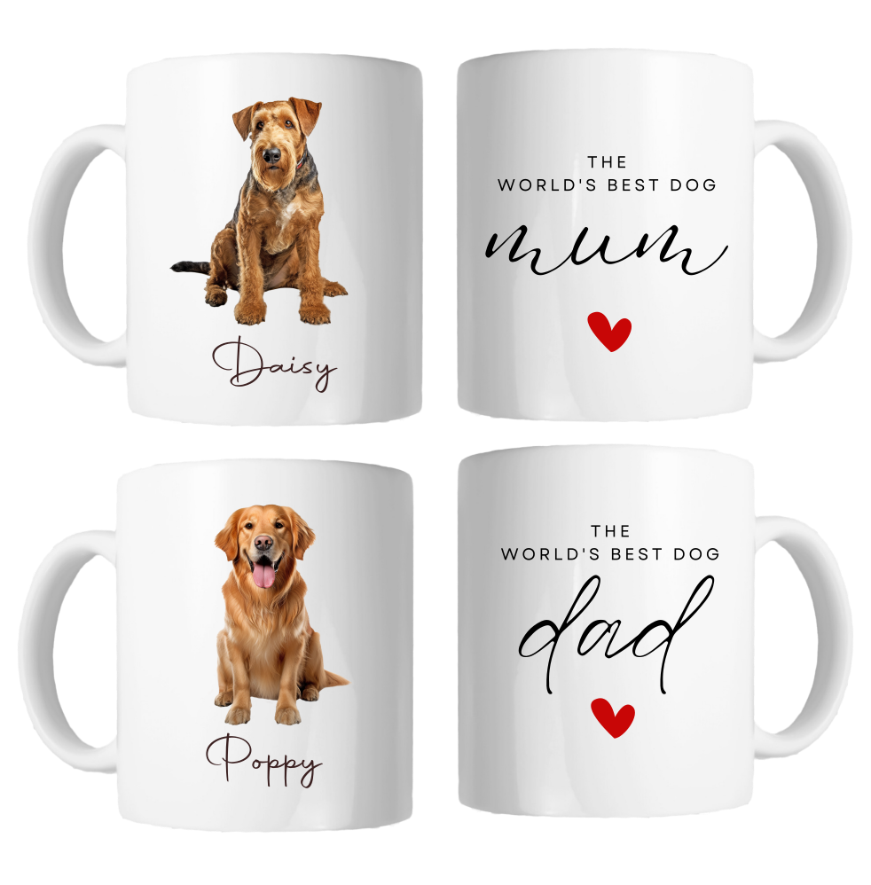 Mug with images to match your Pets Breed