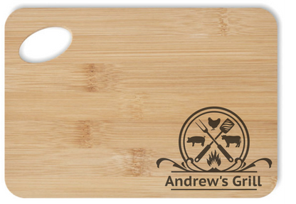 Personalised Chopping / Serving Boards - BBQ Meat