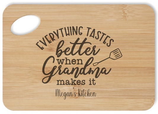 Personalised Chopping / Serving Boards - Grandma's Kitchen