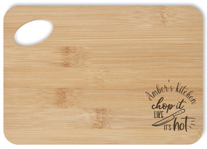 Personalised Chopping / Serving Boards - Chop it Like