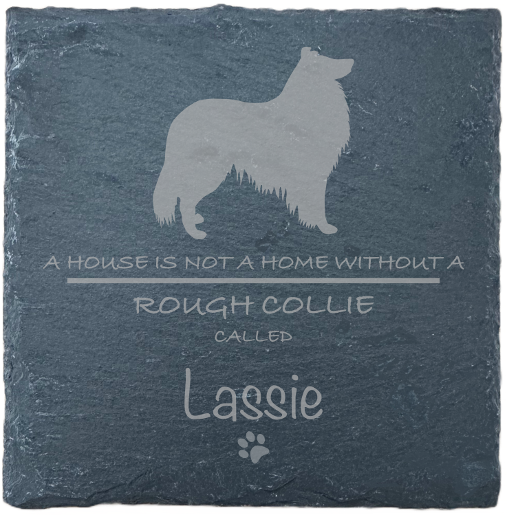 Personalised Slate Coasters - Ideal Gift for Dog Enthusiasts & Dog Lovers