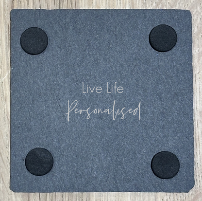 Slate Coaster - Home Sweet Home V2