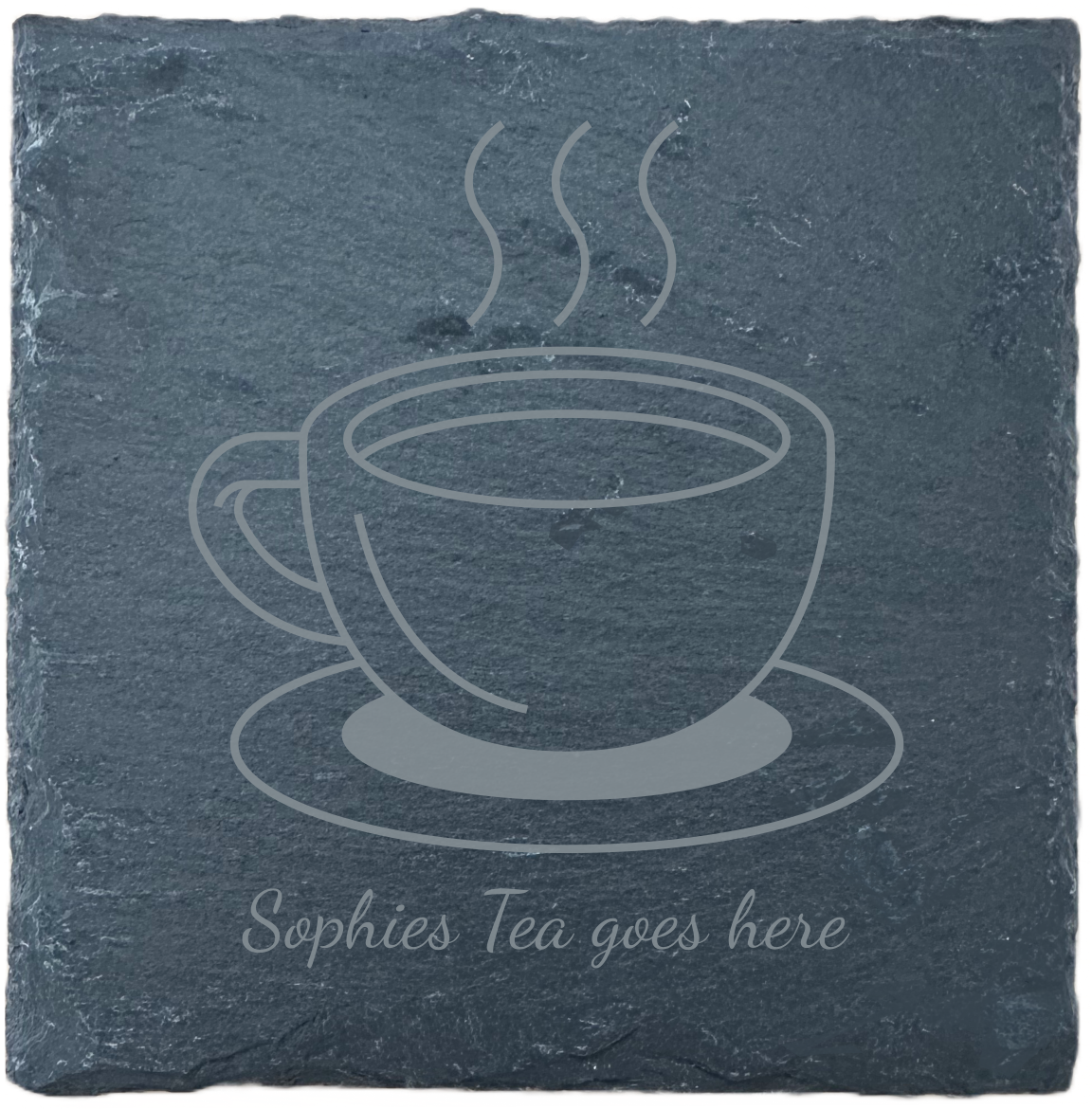 Slate Coaster - Drink - Tea