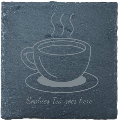 Slate Coaster - Drink - Tea