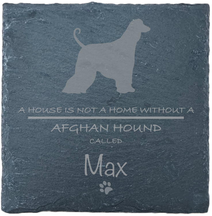 Personalised Slate Coasters - Ideal Gift for Dog Enthusiasts & Dog Lovers