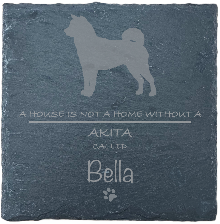 Personalised Slate Coasters - Ideal Gift for Dog Enthusiasts & Dog Lovers