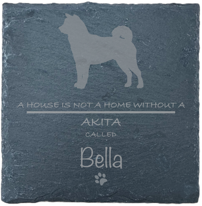 Personalised Slate Coasters - Ideal Gift for Dog Enthusiasts & Dog Lovers