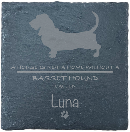 Personalised Slate Coasters - Ideal Gift for Dog Enthusiasts & Dog Lovers