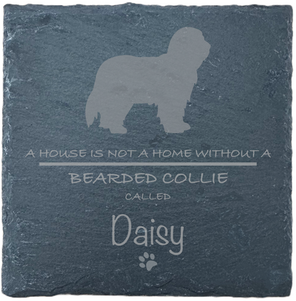 Personalised Slate Coasters - Ideal Gift for Dog Enthusiasts & Dog Lovers