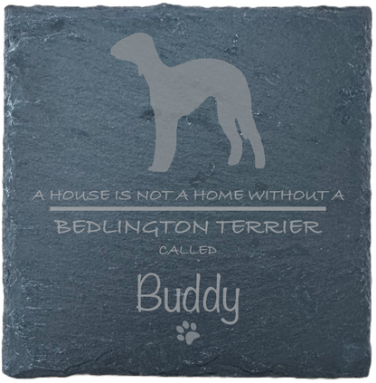 Personalised Slate Coasters - Ideal Gift for Dog Enthusiasts & Dog Lovers