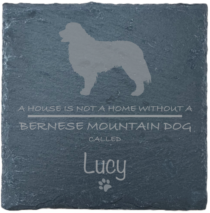 Personalised Slate Coasters - Ideal Gift for Dog Enthusiasts & Dog Lovers