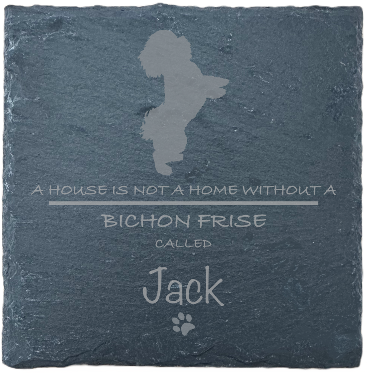 Personalised Slate Coasters - Ideal Gift for Dog Enthusiasts & Dog Lovers