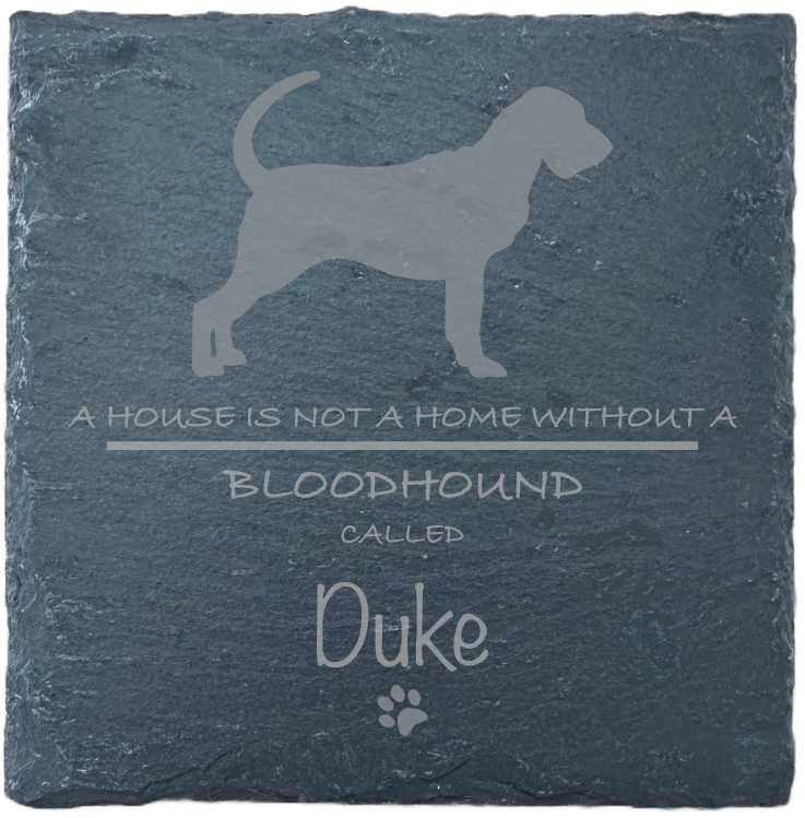 Personalised Slate Coasters - Ideal Gift for Dog Enthusiasts & Dog Lovers