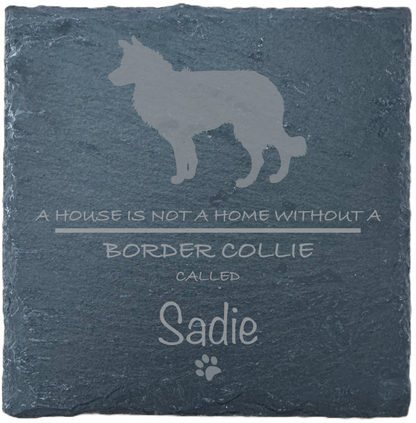 Personalised Slate Coasters - Ideal Gift for Dog Enthusiasts & Dog Lovers