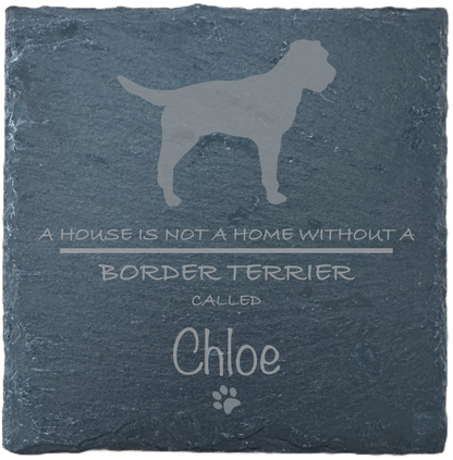 Personalised Slate Coasters - Ideal Gift for Dog Enthusiasts & Dog Lovers