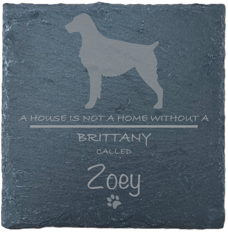 Personalised Slate Coasters - Ideal Gift for Dog Enthusiasts & Dog Lovers