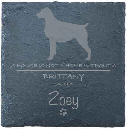 Personalised Slate Coasters - Ideal Gift for Dog Enthusiasts & Dog Lovers