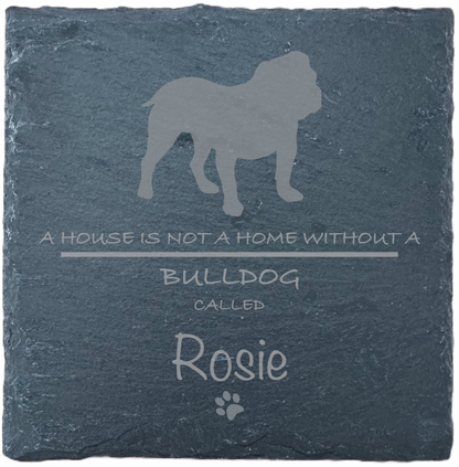 Personalised Slate Coasters - Ideal Gift for Dog Enthusiasts & Dog Lovers