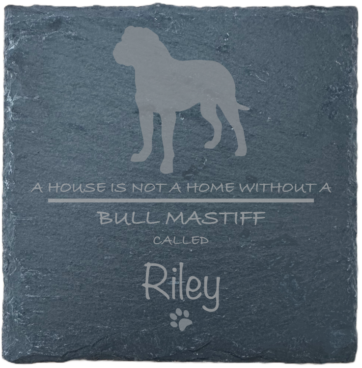 Personalised Slate Coasters - Ideal Gift for Dog Enthusiasts & Dog Lovers