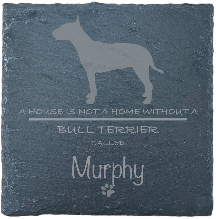 Personalised Slate Coasters - Ideal Gift for Dog Enthusiasts & Dog Lovers