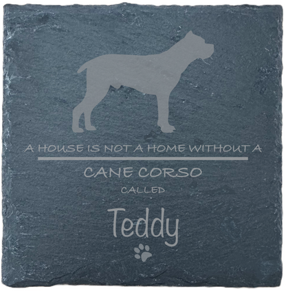 Personalised Slate Coasters - Ideal Gift for Dog Enthusiasts & Dog Lovers