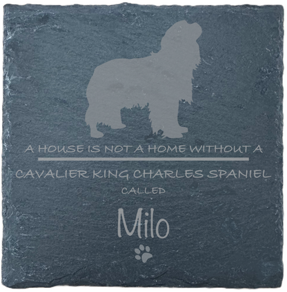 Personalised Slate Coasters - Ideal Gift for Dog Enthusiasts & Dog Lovers