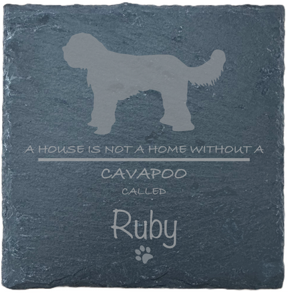 Personalised Slate Coasters - Ideal Gift for Dog Enthusiasts & Dog Lovers