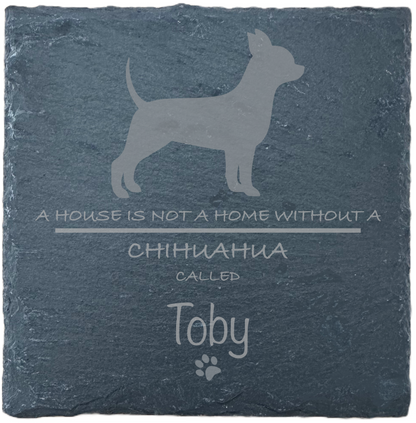 Personalised Slate Coasters - Ideal Gift for Dog Enthusiasts & Dog Lovers