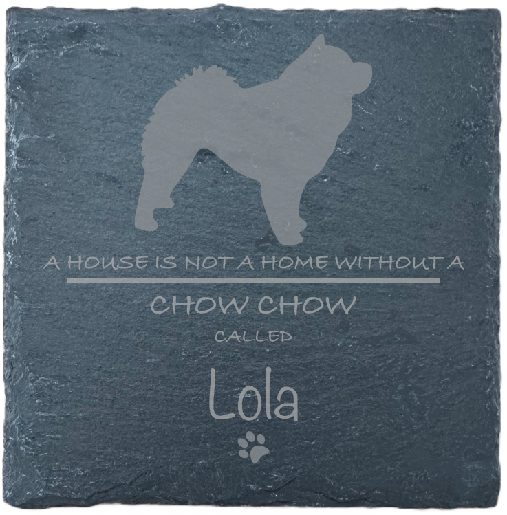 Personalised Slate Coasters - Ideal Gift for Dog Enthusiasts & Dog Lovers