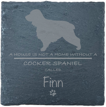 Personalised Slate Coasters - Ideal Gift for Dog Enthusiasts & Dog Lovers