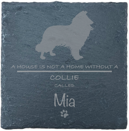 Personalised Slate Coasters - Ideal Gift for Dog Enthusiasts & Dog Lovers