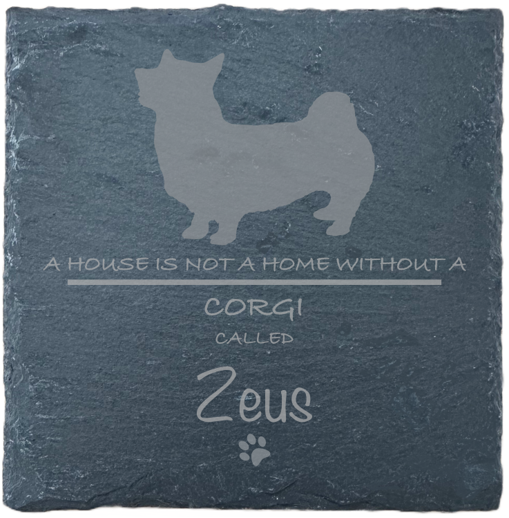 Personalised Slate Coasters - Ideal Gift for Dog Enthusiasts & Dog Lovers