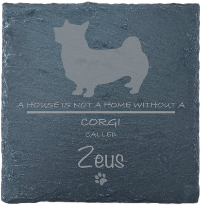 Personalised Slate Coasters - Ideal Gift for Dog Enthusiasts & Dog Lovers