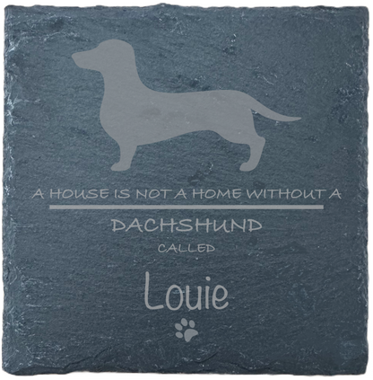 Personalised Slate Coasters - Ideal Gift for Dog Enthusiasts & Dog Lovers