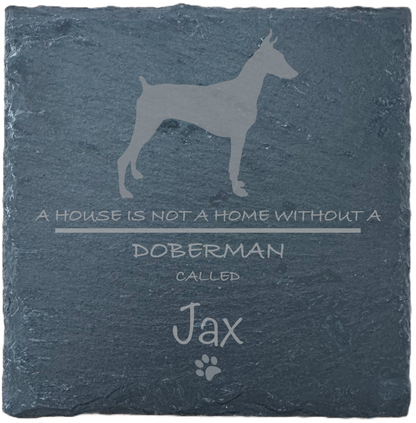 Personalised Slate Coasters - Ideal Gift for Dog Enthusiasts & Dog Lovers