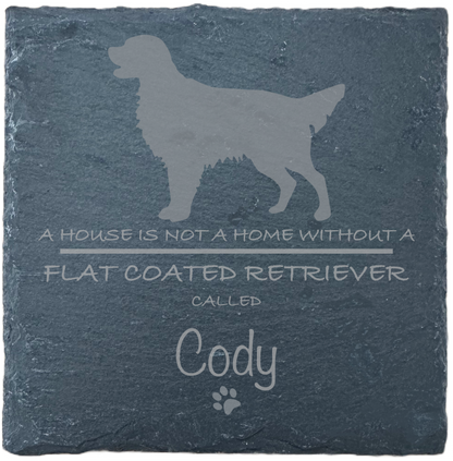 Personalised Slate Coasters - Ideal Gift for Dog Enthusiasts & Dog Lovers