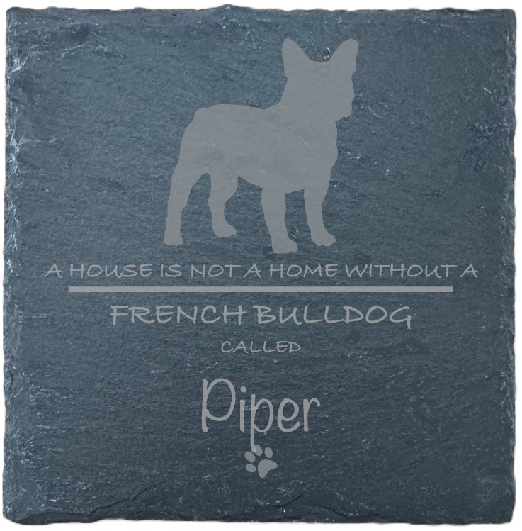 Personalised Slate Coasters - Ideal Gift for Dog Enthusiasts & Dog Lovers