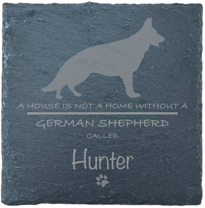 Personalised Slate Coasters - Ideal Gift for Dog Enthusiasts & Dog Lovers