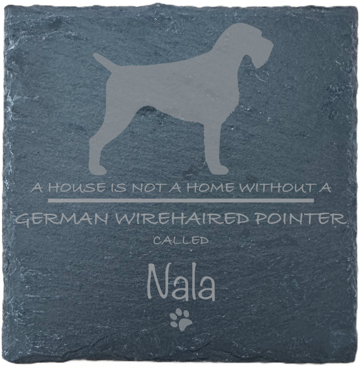 Personalised Slate Coasters - Ideal Gift for Dog Enthusiasts & Dog Lovers