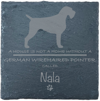 Personalised Slate Coasters - Ideal Gift for Dog Enthusiasts & Dog Lovers