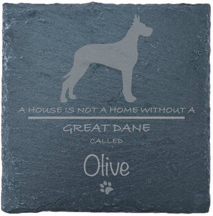 Personalised Slate Coasters - Ideal Gift for Dog Enthusiasts & Dog Lovers