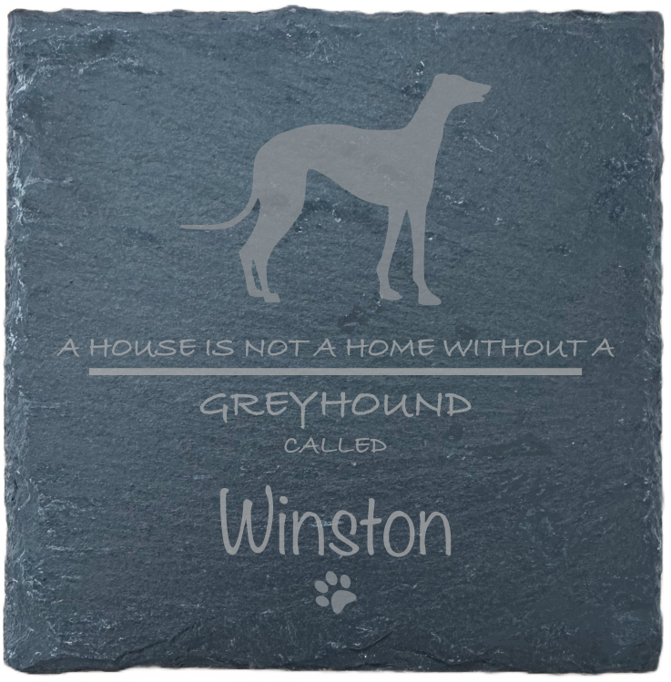 Personalised Slate Coasters - Ideal Gift for Dog Enthusiasts & Dog Lovers