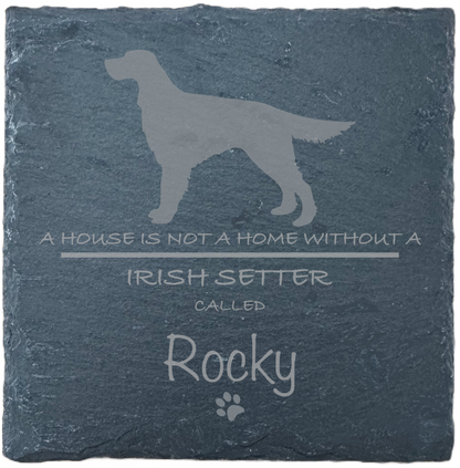 Personalised Slate Coasters - Ideal Gift for Dog Enthusiasts & Dog Lovers