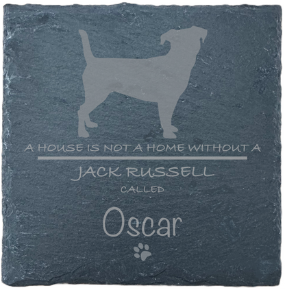 Personalised Slate Coasters - Ideal Gift for Dog Enthusiasts & Dog Lovers