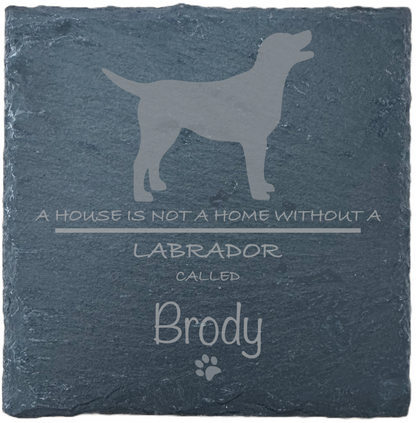 Personalised Slate Coasters - Ideal Gift for Dog Enthusiasts & Dog Lovers