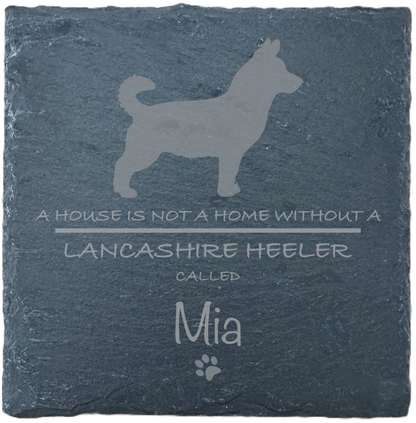 Personalised Slate Coasters - Ideal Gift for Dog Enthusiasts & Dog Lovers