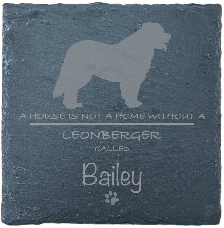 Personalised Slate Coasters - Ideal Gift for Dog Enthusiasts & Dog Lovers