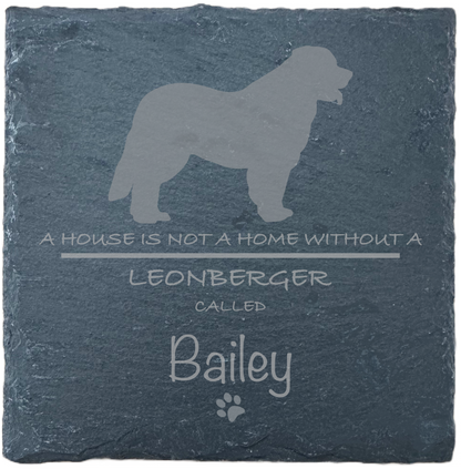 Personalised Slate Coasters - Ideal Gift for Dog Enthusiasts & Dog Lovers