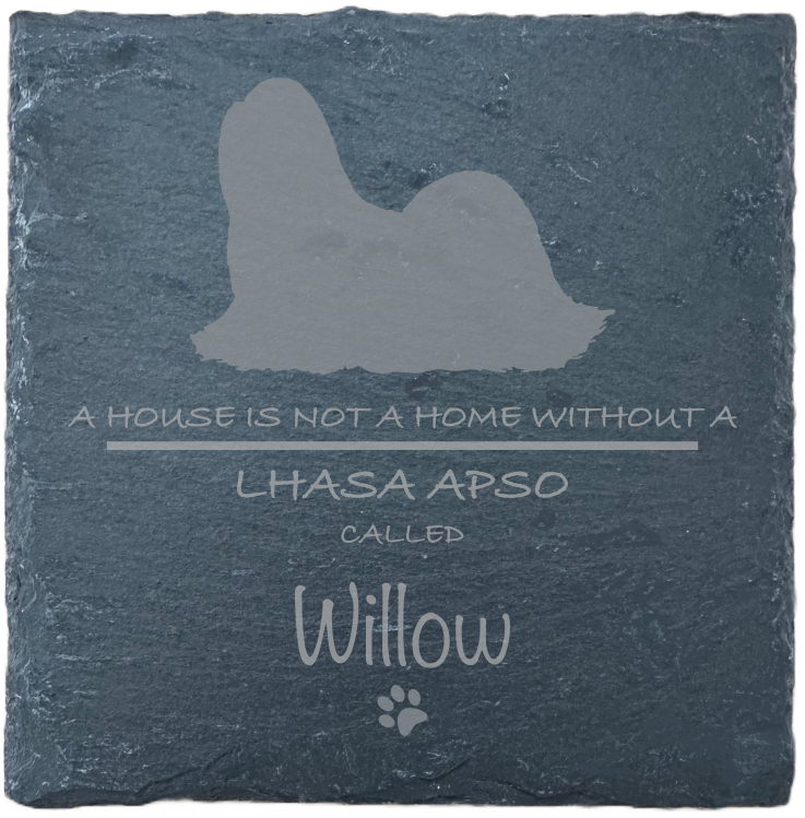 Personalised Slate Coasters - Ideal Gift for Dog Enthusiasts & Dog Lovers